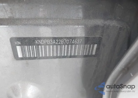 2011 Kia Sportage Lx z USA, uszkodzony, nr VIN KNDPB3A22B7074637